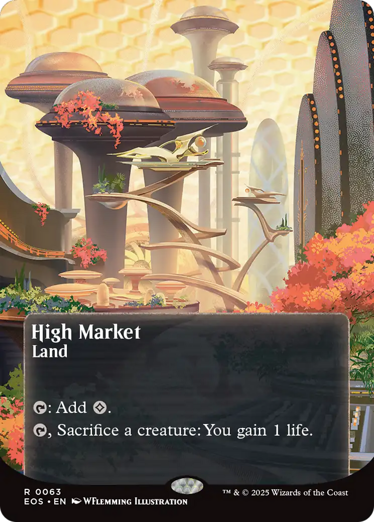High Market (0063) (Borderless) [Edge of Eternities: Stellar Sights] | PLUS EV GAMES 
