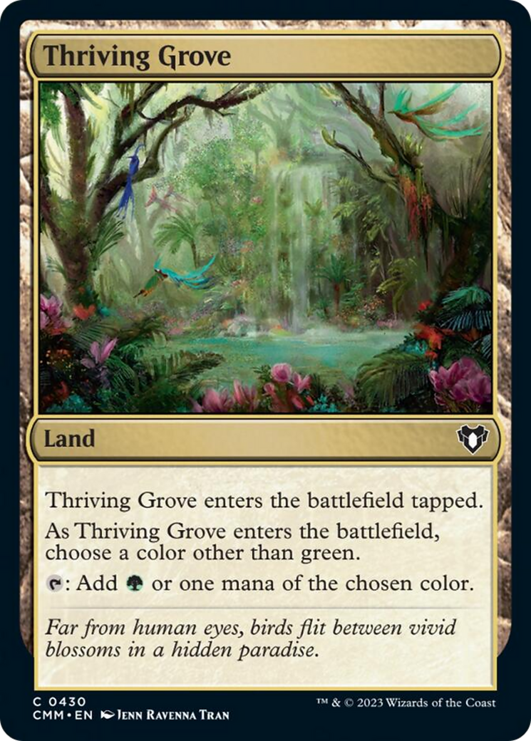 Thriving Grove [Commander Masters] | PLUS EV GAMES 