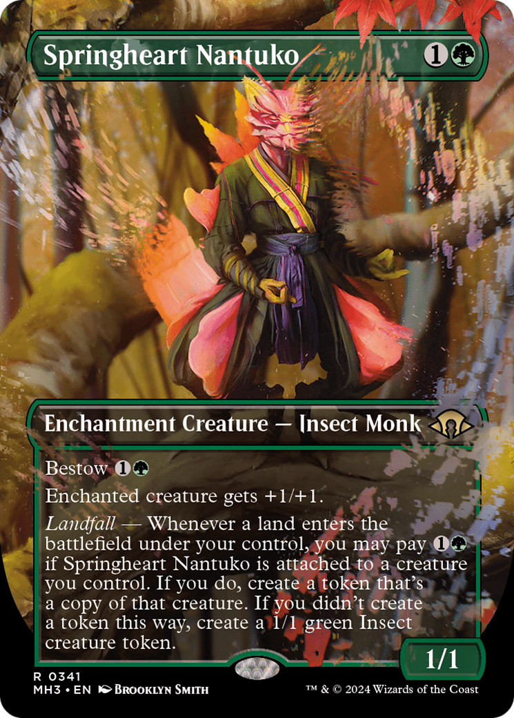 Springheart Nantuko (Borderless) [Modern Horizons 3] | PLUS EV GAMES 