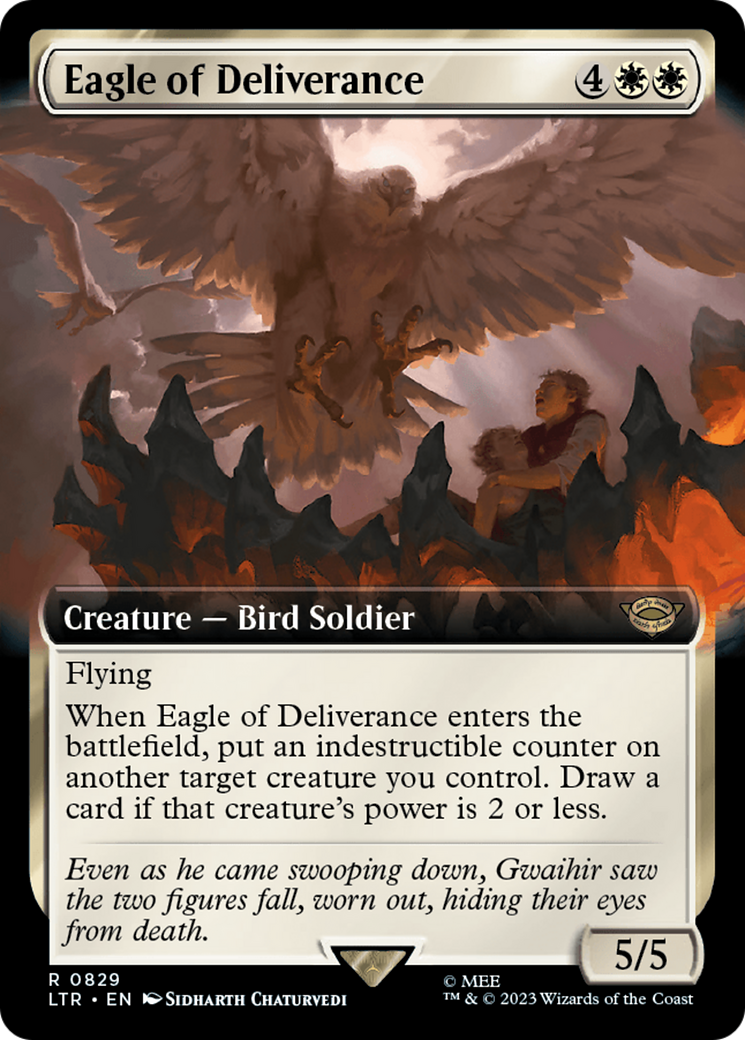 Eagle of Deliverance (Extended Art) [The Lord of the Rings: Tales of Middle-Earth] | PLUS EV GAMES 