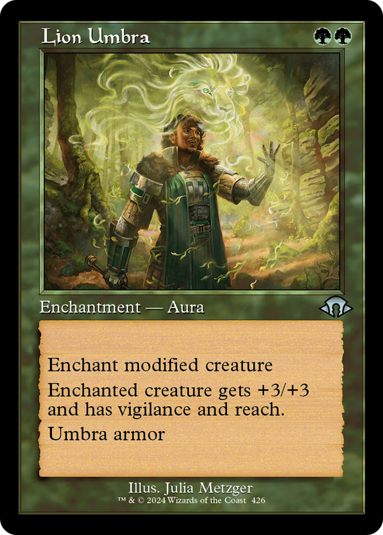 Lion Umbra (Retro Frame) [Modern Horizons 3] | PLUS EV GAMES 