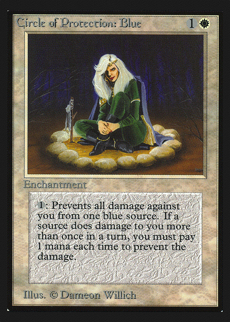 Circle of Protection: Blue [International Collectors’ Edition]