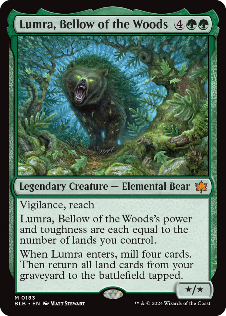 Lumra, Bellow of the Woods [Bloomburrow] | PLUS EV GAMES 