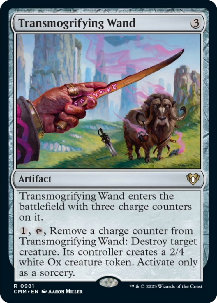 Transmogrifying Wand [Commander Masters] | PLUS EV GAMES 