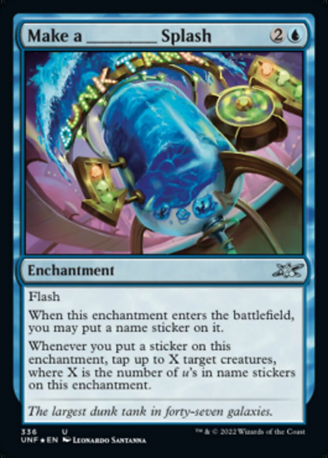 Make a _____ Splash (Galaxy Foil) [Unfinity] | PLUS EV GAMES 