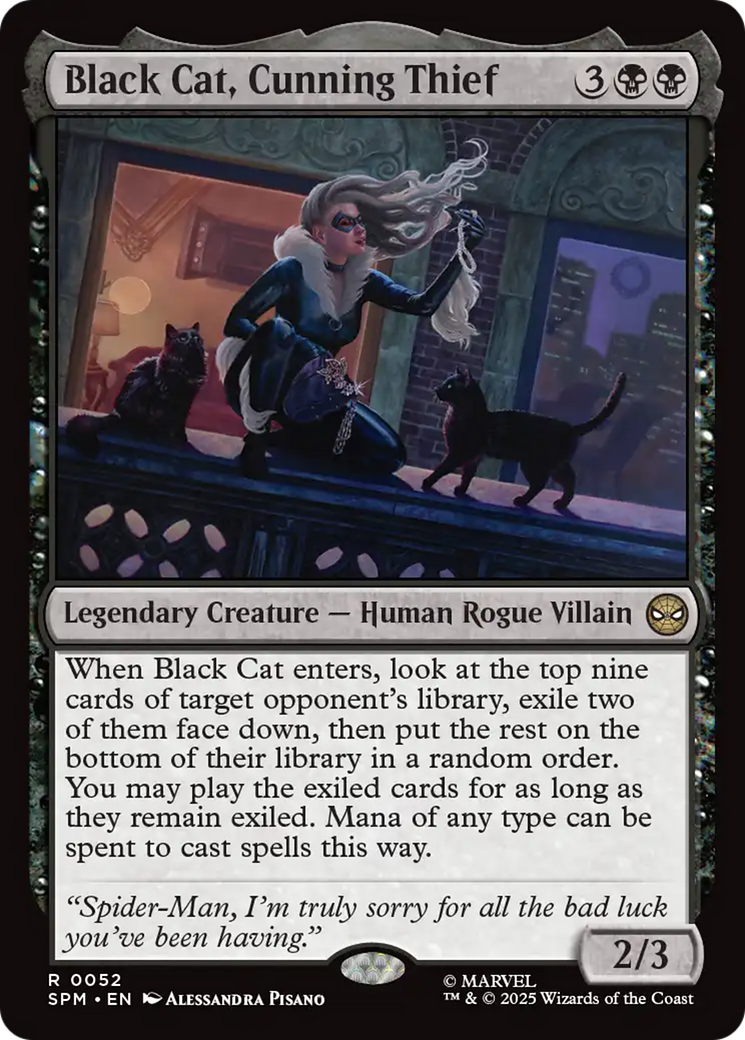 Black Cat, Cunning Thief [Marvel's Spider-Man] | PLUS EV GAMES 