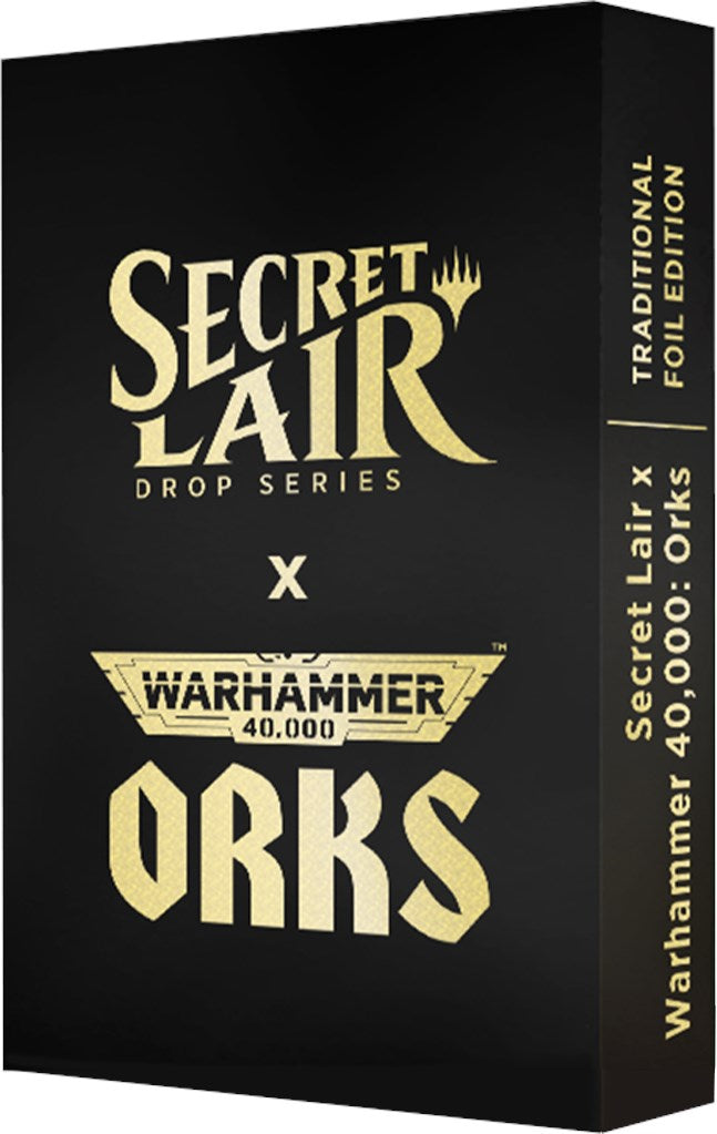 Secret Lair: Drop Series - Secret Lair x Warhammer 40,000 (Orks - Foil Edition) | PLUS EV GAMES 
