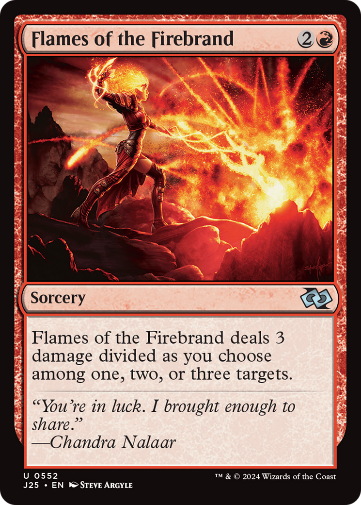 Flames of the Firebrand [Foundations Jumpstart] | PLUS EV GAMES 