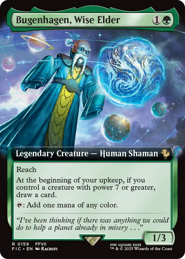 Bugenhagen, Wise Elder (Extended Art) [FINAL FANTASY Commander] | PLUS EV GAMES 