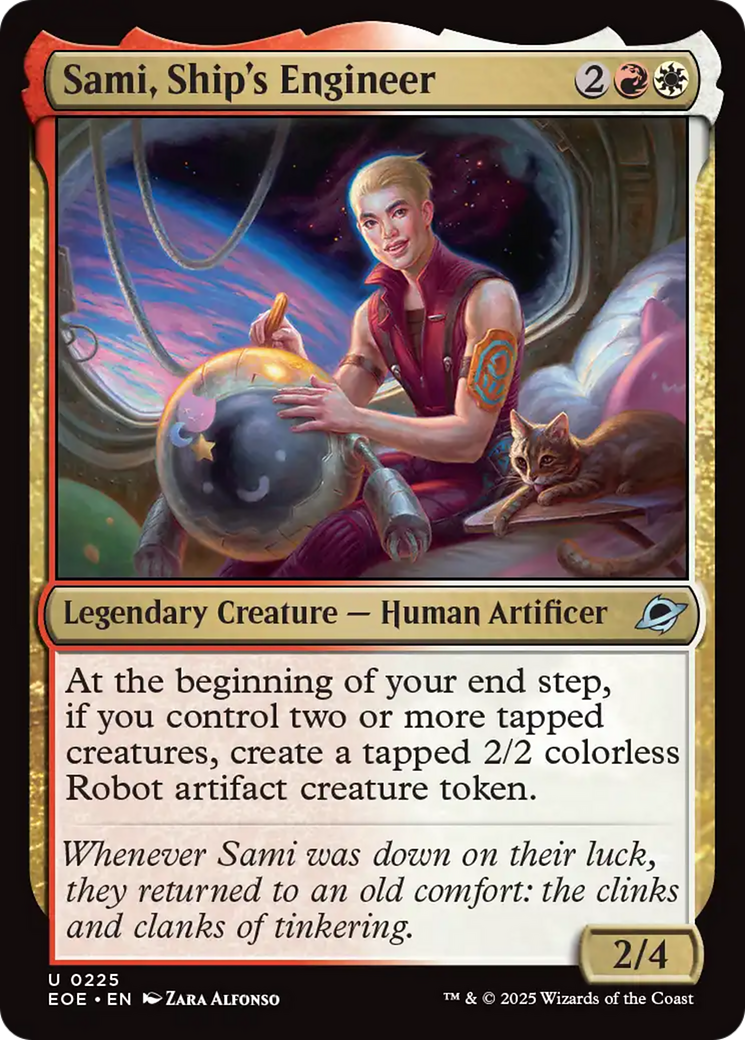 Sami, Ship's Engineer [Edge of Eternities] | PLUS EV GAMES 