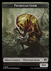 Eldrazi Spawn // Phyrexian Germ Double-Sided Token [Commander Masters Tokens] | PLUS EV GAMES 