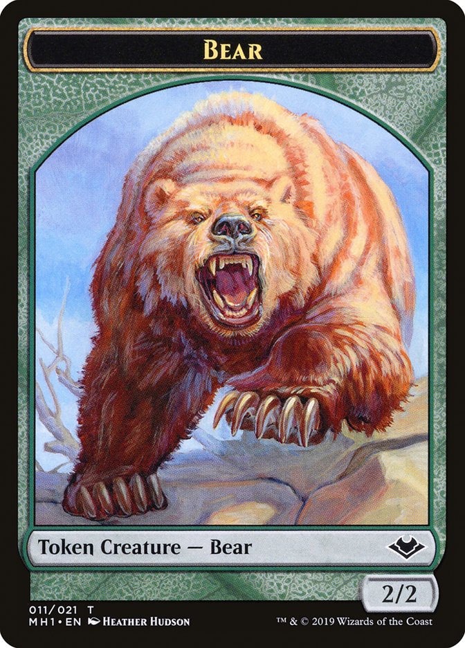 Bear Token [Modern Horizons Tokens] | PLUS EV GAMES 