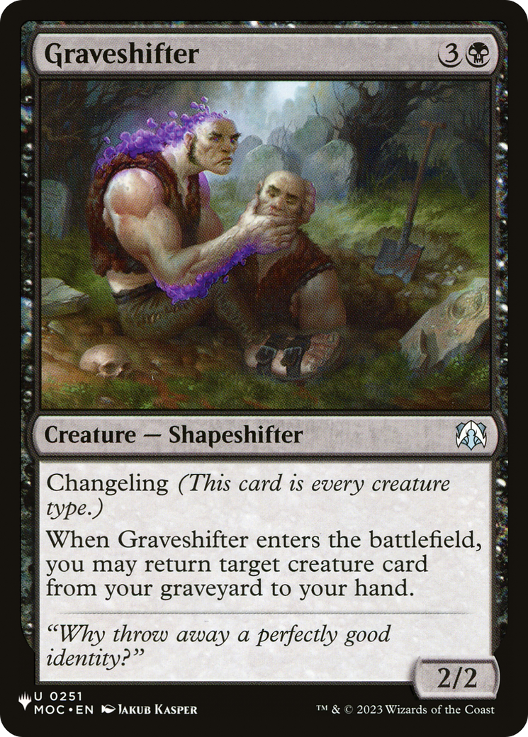 Graveshifter [The List Reprints] | PLUS EV GAMES 