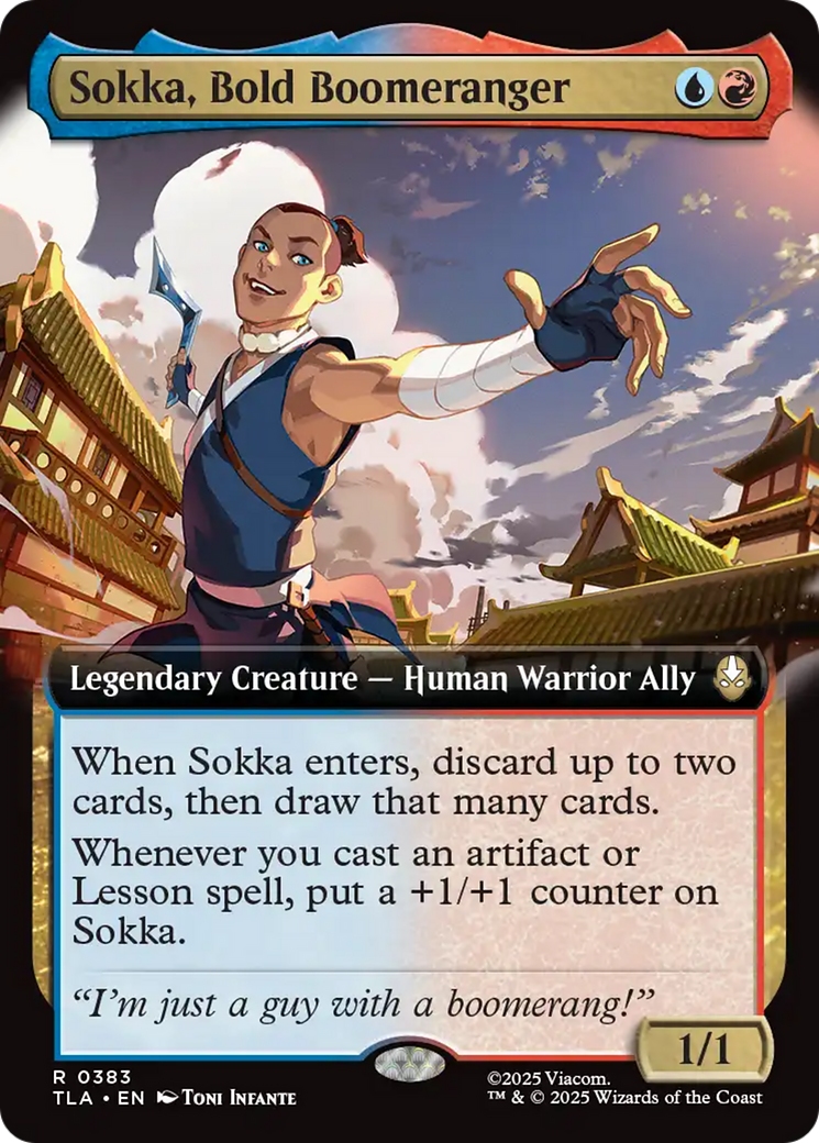 Sokka, Bold Boomeranger (Extended Art) [Avatar: The Last Airbender] | PLUS EV GAMES 