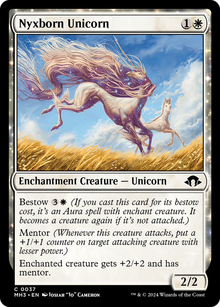 Nyxborn Unicorn [Modern Horizons 3] | PLUS EV GAMES 