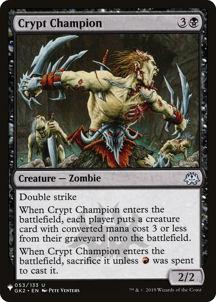 Crypt Champion [The List] | PLUS EV GAMES 