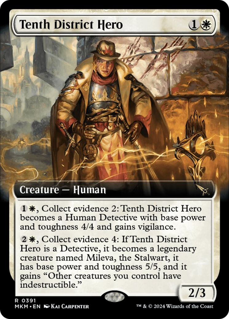 Tenth District Hero (Extended Art) [Murders at Karlov Manor] | PLUS EV GAMES 