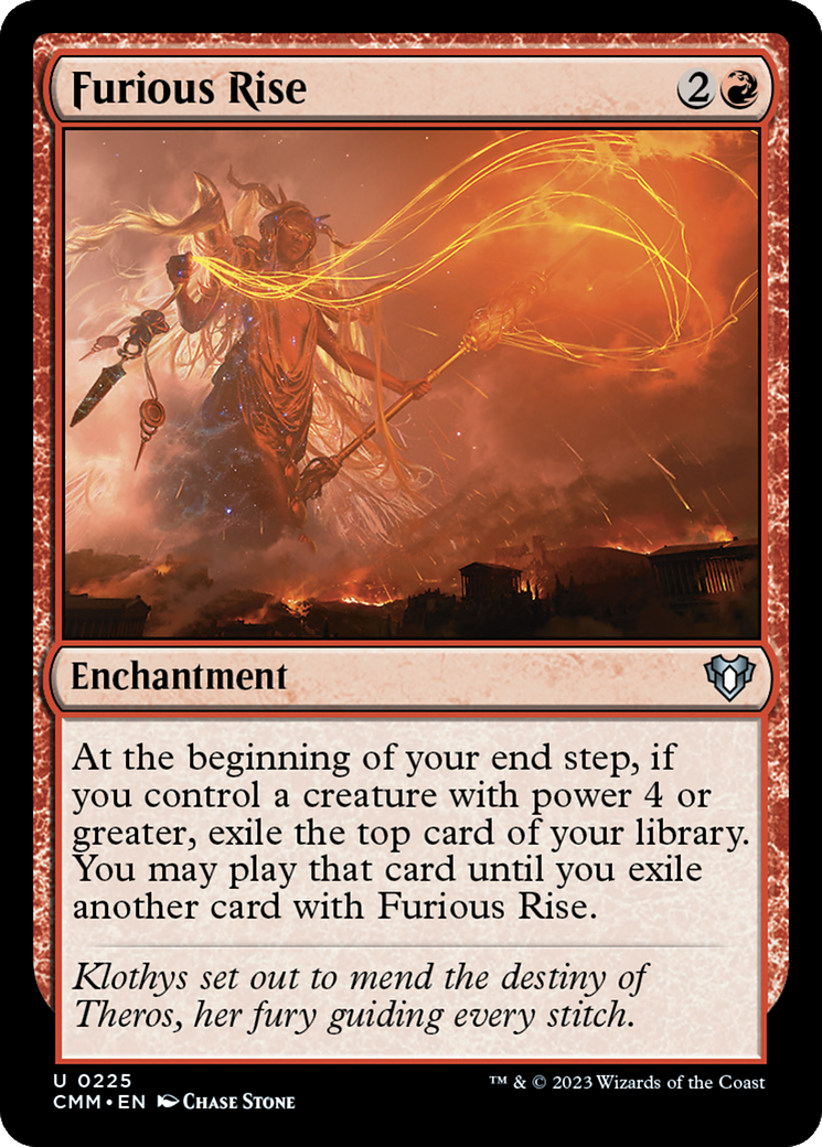 Furious Rise [Commander Masters] | PLUS EV GAMES 