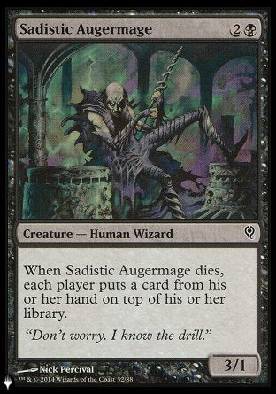 Sadistic Augermage [The List] | PLUS EV GAMES 
