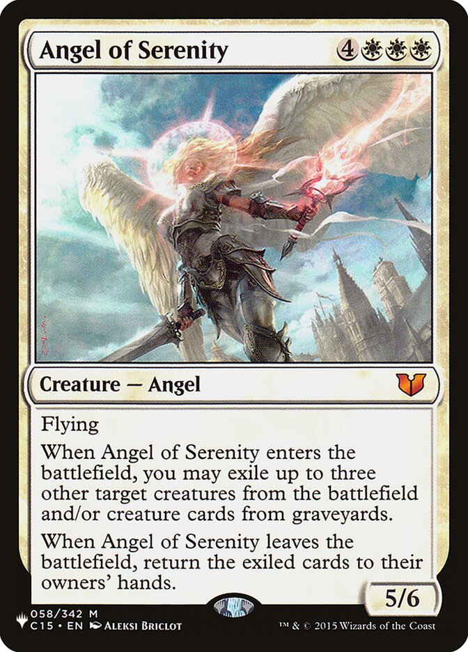 Angel of Serenity [The List] | PLUS EV GAMES 