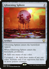 Glistening Sphere [Phyrexia: All Will Be One Commander] | PLUS EV GAMES 