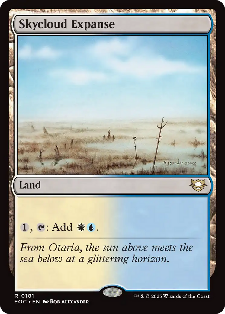 Skycloud Expanse [Edge of Eternities Commander] | PLUS EV GAMES 