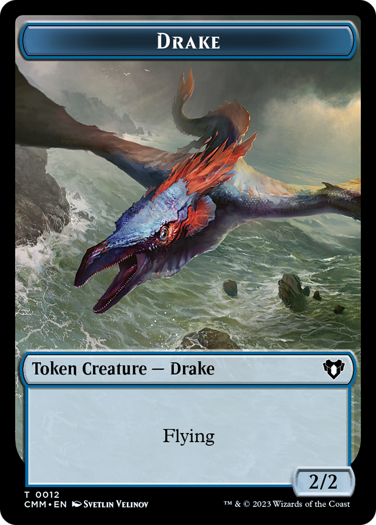 Eldrazi Scion // Drake Double-Sided Token [Commander Masters Tokens] | PLUS EV GAMES 