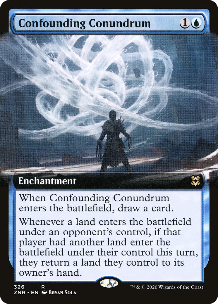 Confounding Conundrum (Extended) [Zendikar Rising Extended Art]