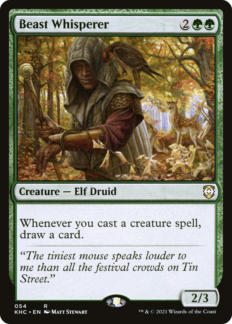 Beast Whisperer [Kaldheim Commander]