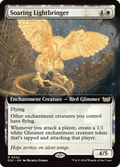 Soaring Lightbringer (Extended Art) [Duskmourn: House of Horror Commander] | PLUS EV GAMES 