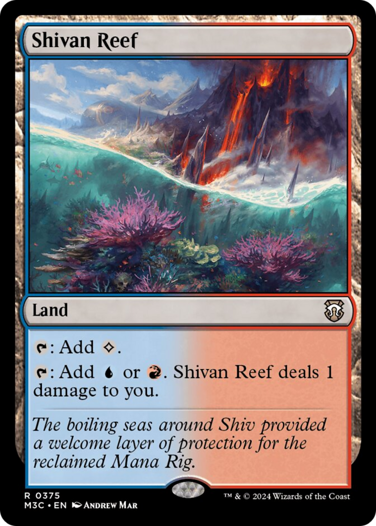 Shivan Reef [Modern Horizons 3 Commander] | PLUS EV GAMES 