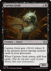 Carrion Grub [Duskmourn: House of Horror Commander] | PLUS EV GAMES 