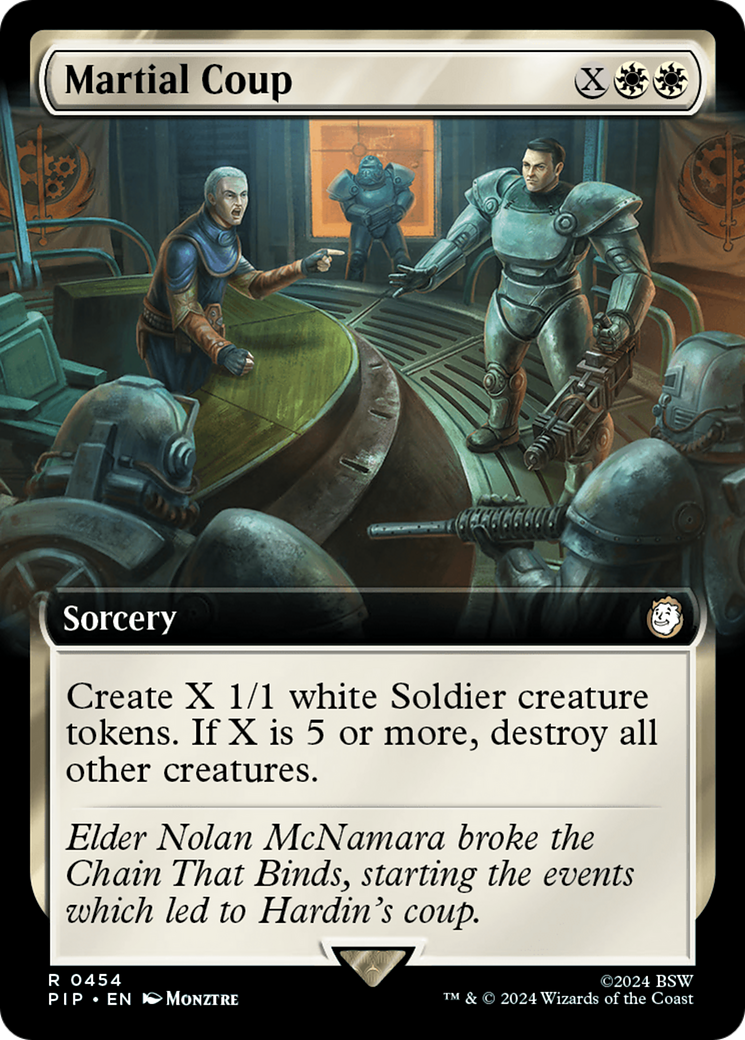 Martial Coup (Extended Art) [Fallout] | PLUS EV GAMES 