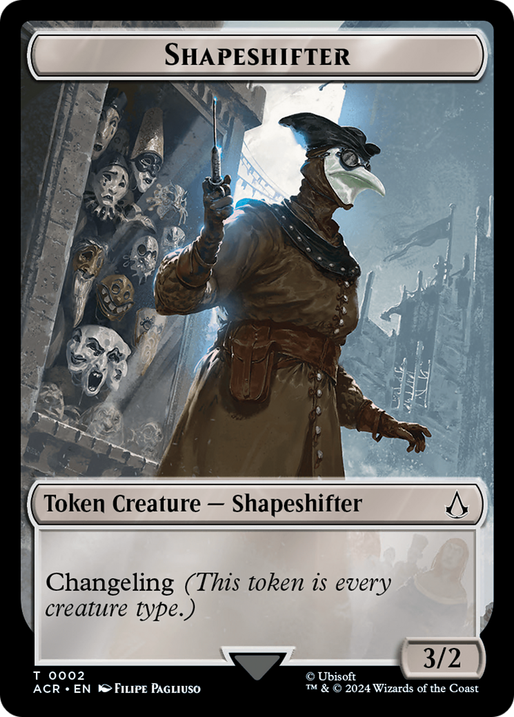 Shapeshifter Token [Assassin's Creed Tokens] | PLUS EV GAMES 