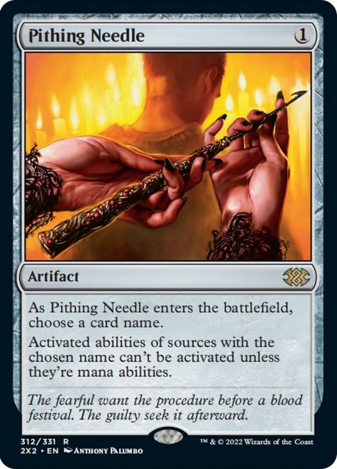 Pithing Needle [Double Masters 2022] | PLUS EV GAMES 