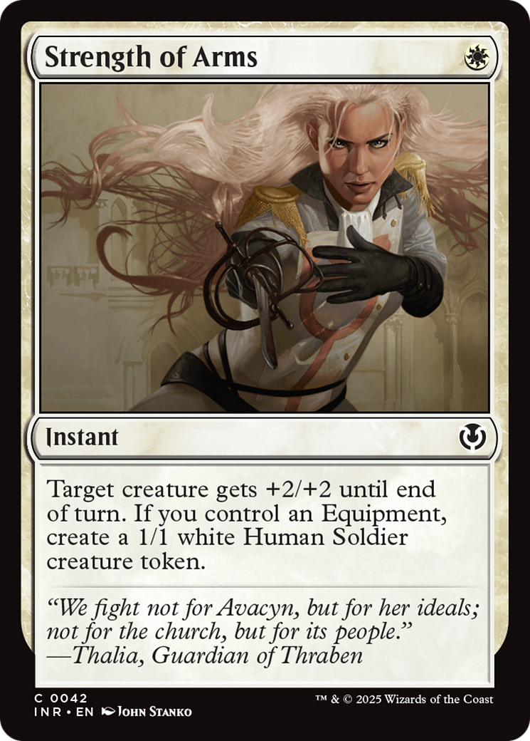 Strength of Arms [Innistrad Remastered] | PLUS EV GAMES 