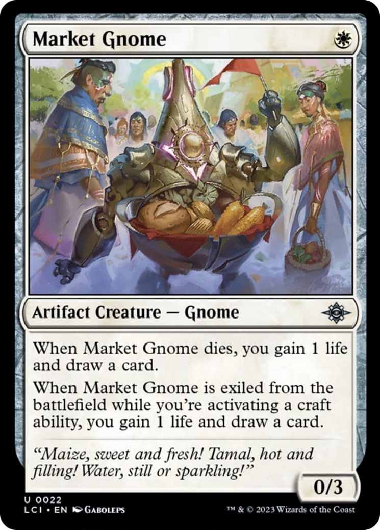 Market Gnome [The Lost Caverns of Ixalan] | PLUS EV GAMES 