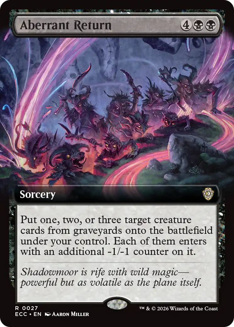 Aberrant Return (Extended Art) [Lorwyn Eclipsed Commander] | PLUS EV GAMES 