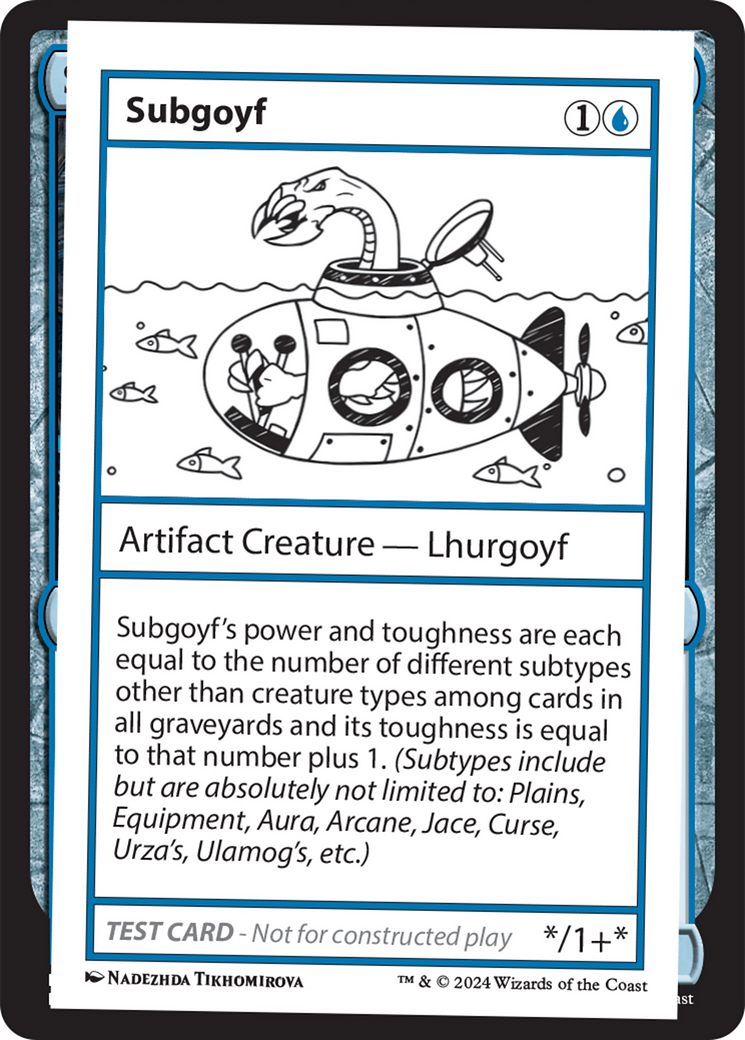 Subgoyf [Mystery Booster 2 Playtest Cards] | PLUS EV GAMES 