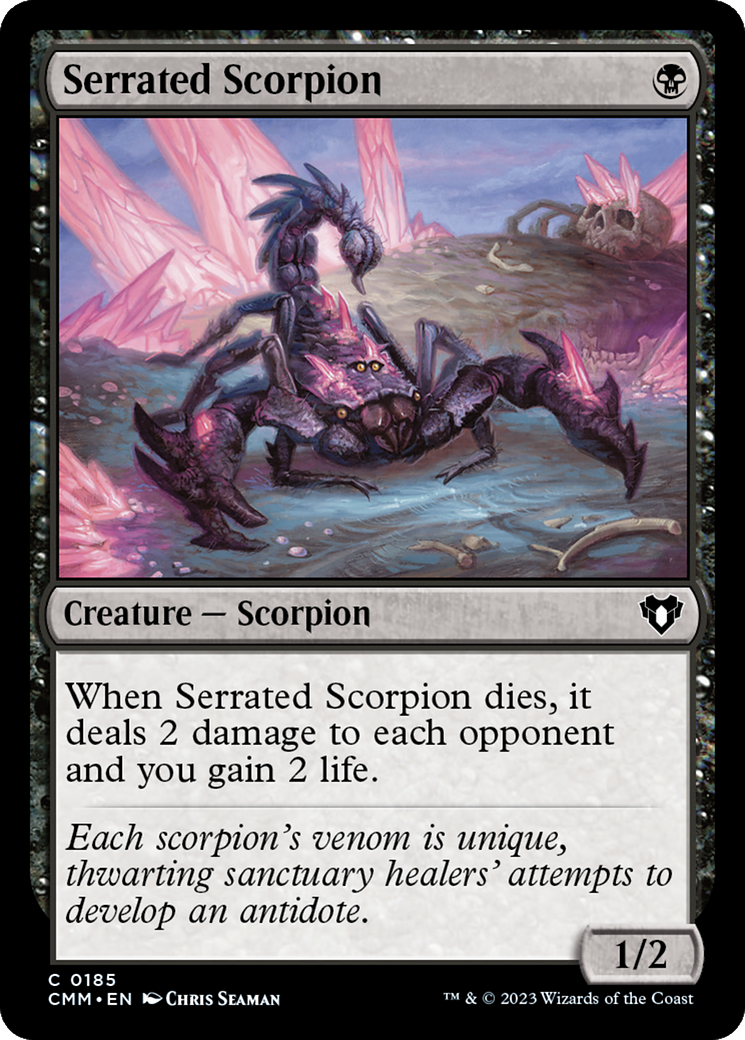 Serrated Scorpion [Commander Masters] | PLUS EV GAMES 