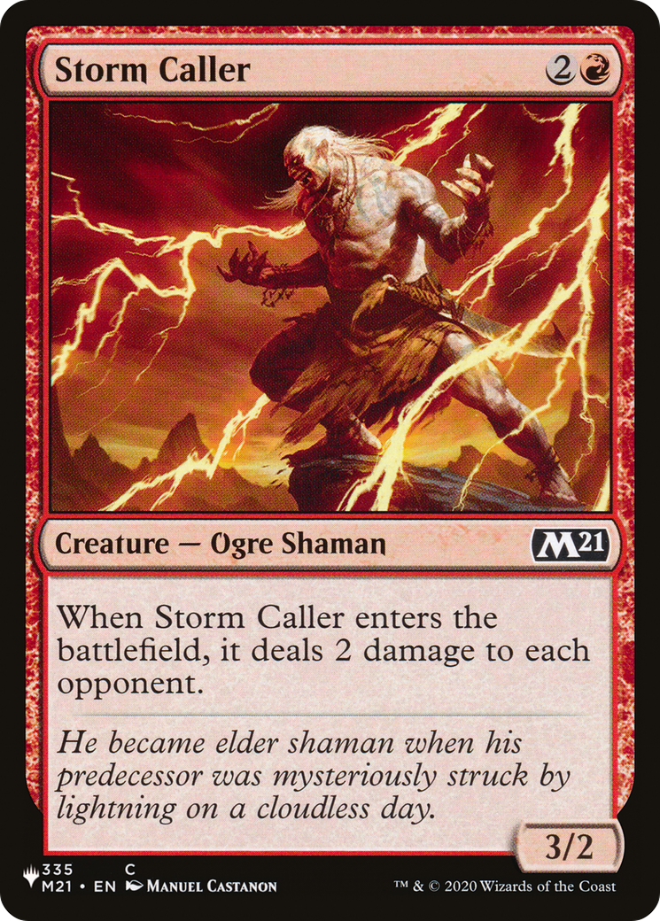 Storm Caller [The List Reprints] | PLUS EV GAMES 