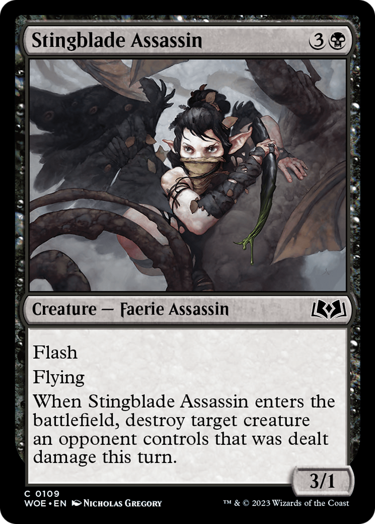 Stingblade Assassin [Wilds of Eldraine] | PLUS EV GAMES 