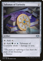 Talisman of Curiosity [Modern Horizons] | PLUS EV GAMES 