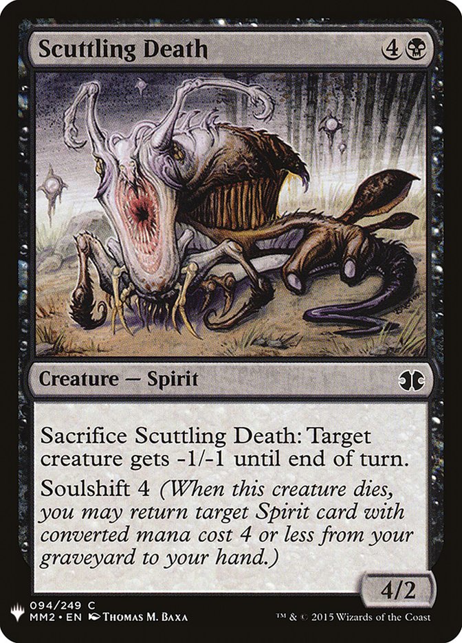 Scuttling Death [Mystery Booster] | PLUS EV GAMES 