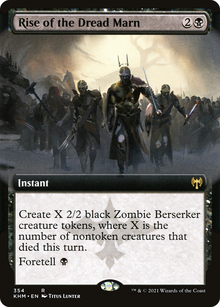 Rise of the Dread Marn (Extended Art) [Kaldheim]