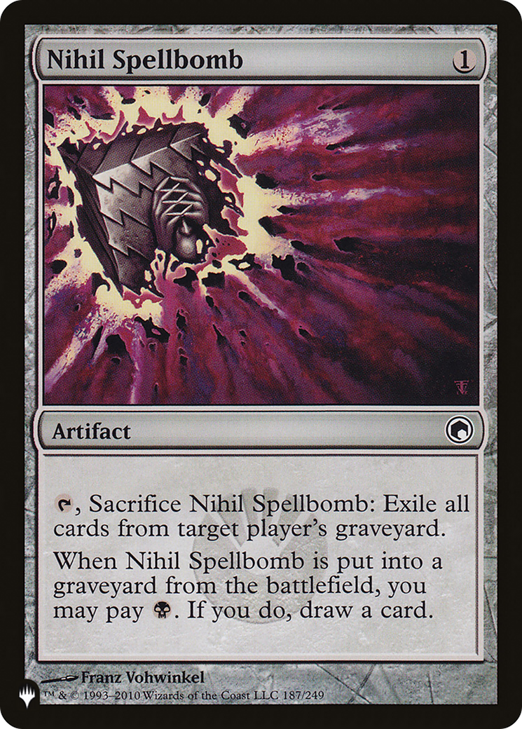 Nihil Spellbomb [The List] | PLUS EV GAMES 