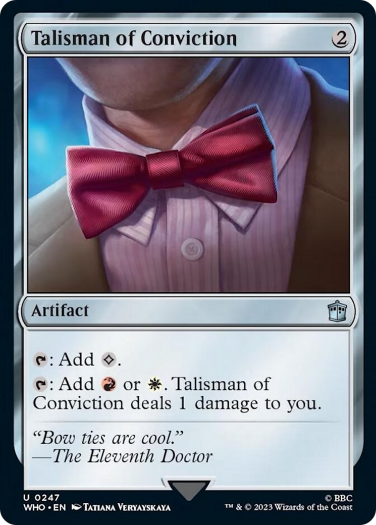 Talisman of Conviction [Doctor Who] | PLUS EV GAMES 