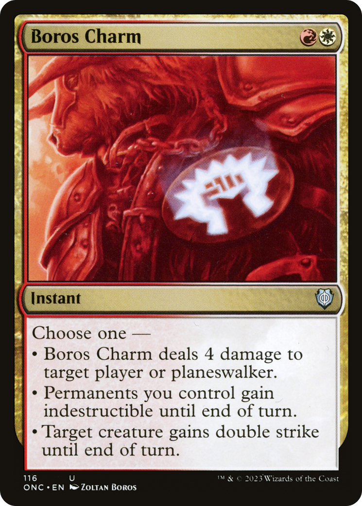 Boros Charm [Phyrexia: All Will Be One Commander] | PLUS EV GAMES 