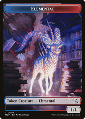 Elemental (09) // Spirit (13) Double-Sided Token [March of the Machine Tokens] | PLUS EV GAMES 