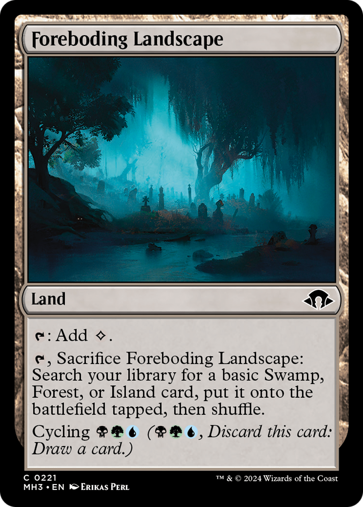 Foreboding Landscape [Modern Horizons 3] | PLUS EV GAMES 